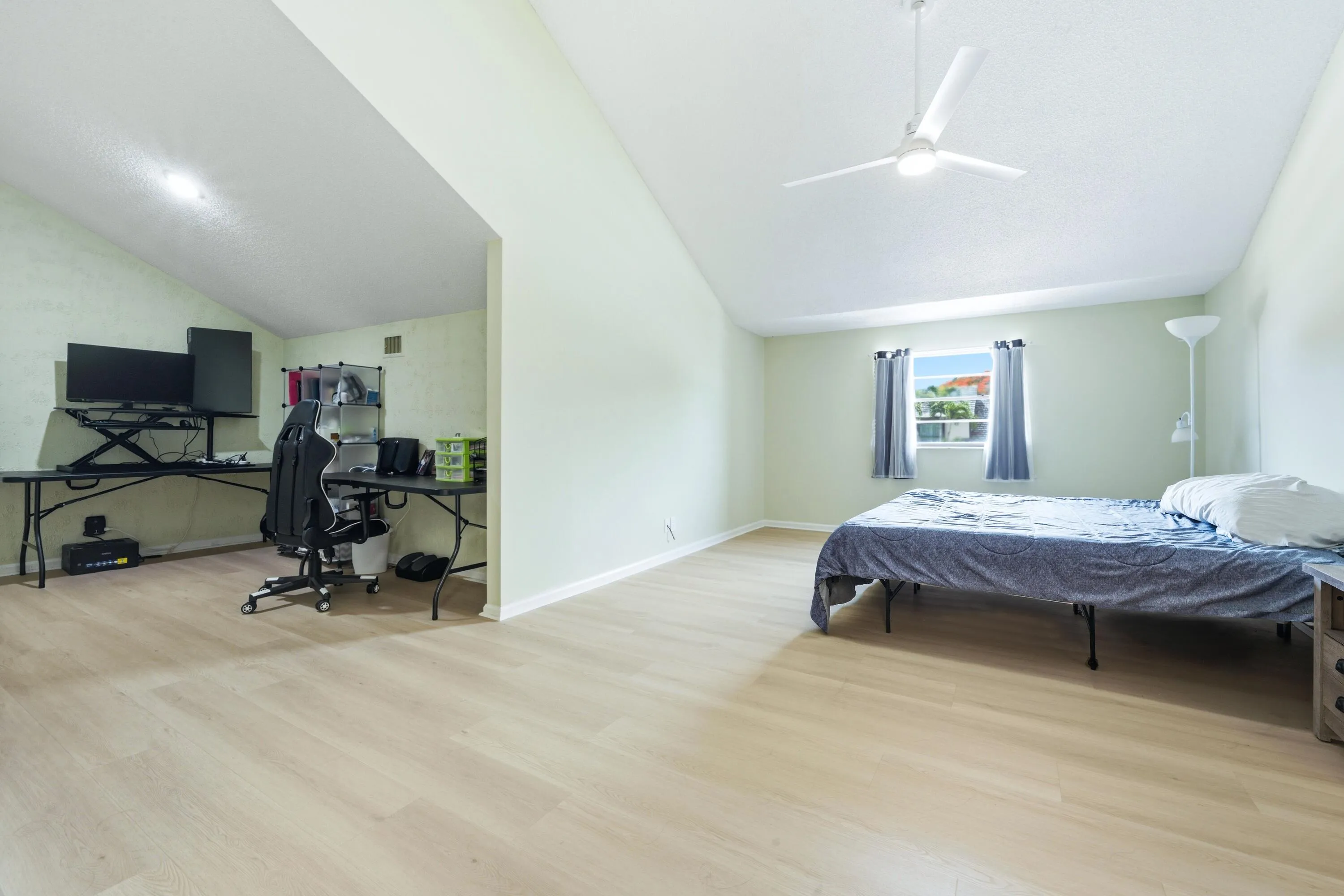 Master bedroom & Den