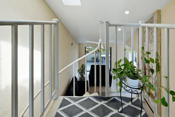 Upstairs landing