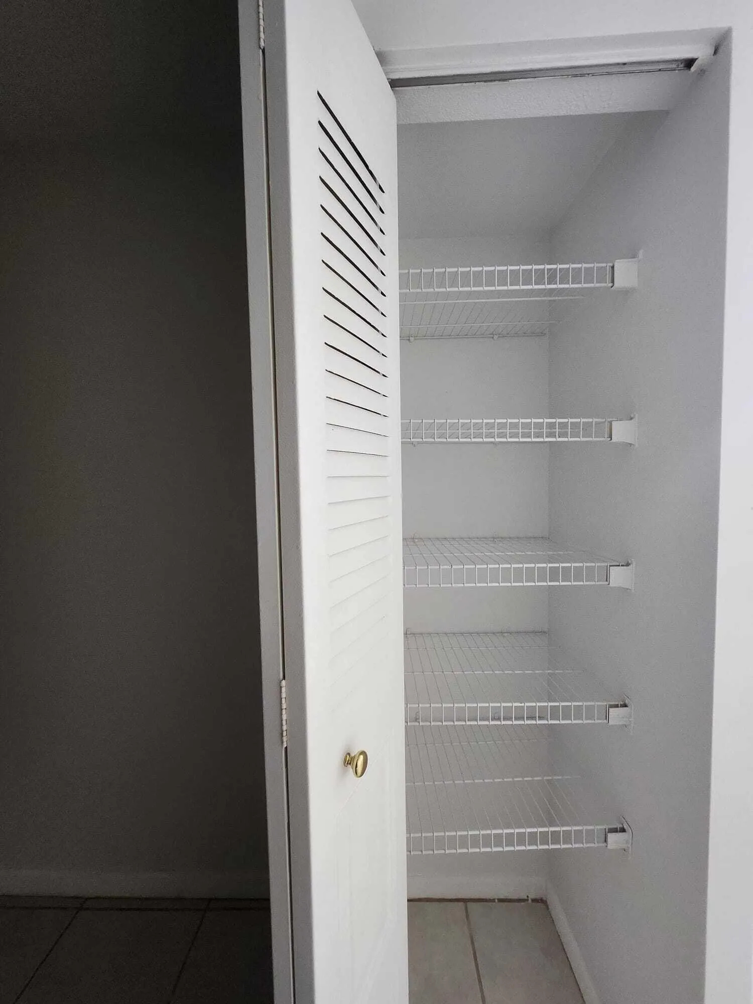 More closet space from the main room