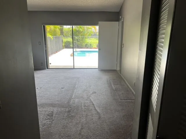 the master bedroom and view