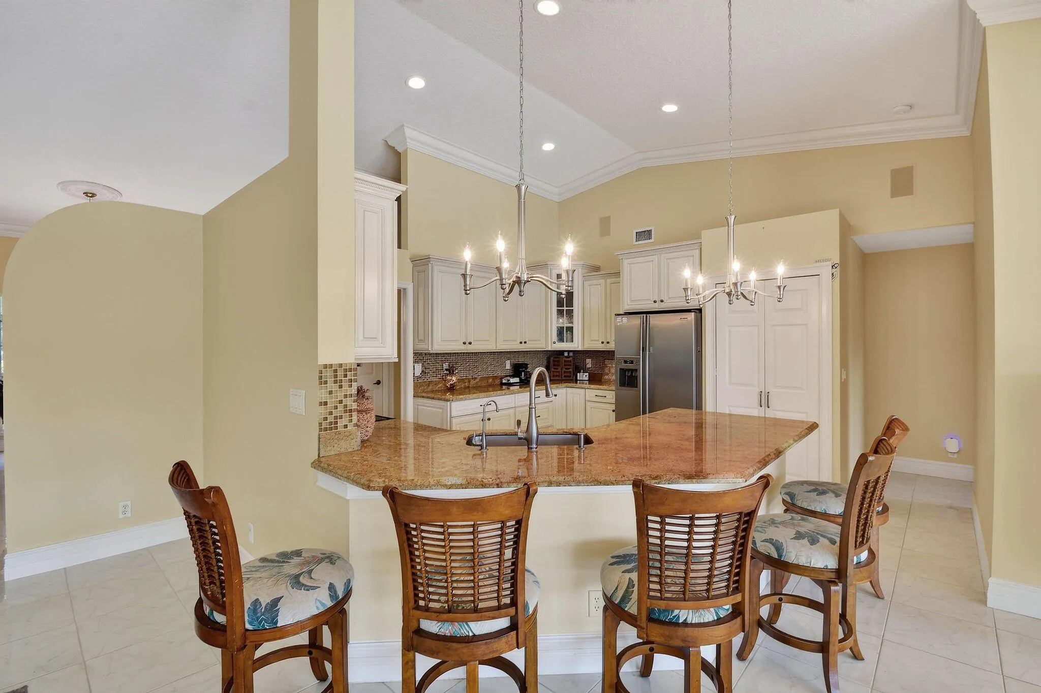 Breakfast bar