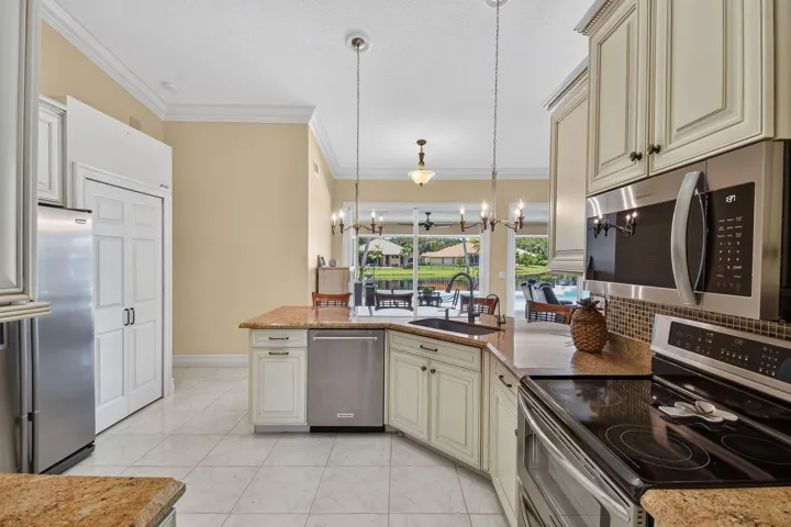 Updated/upgraded kitchen with pantry.