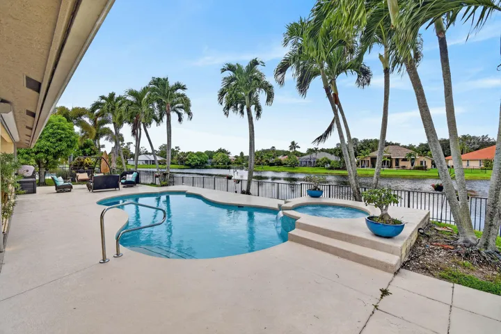 Heated pool and spa.