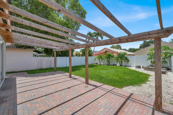 Large FENCED IN yard