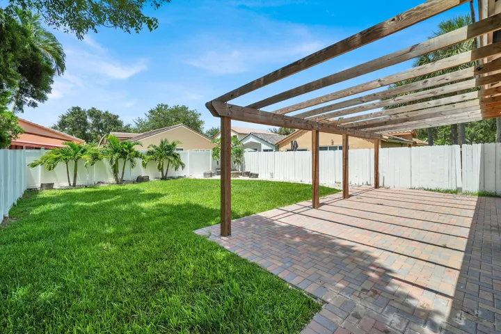 Large FENCED IN yard