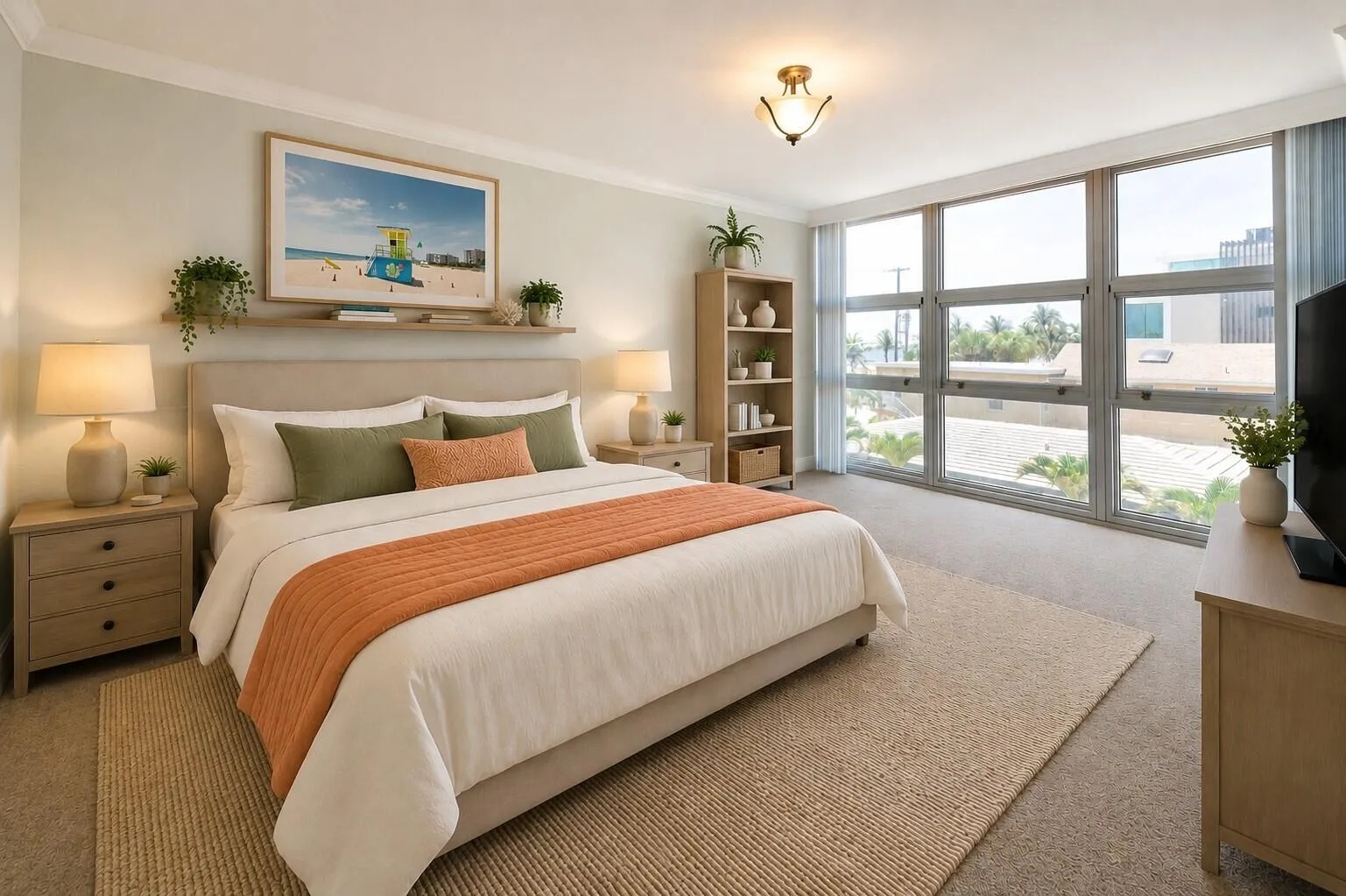 Master Bedroom Virtually Staged