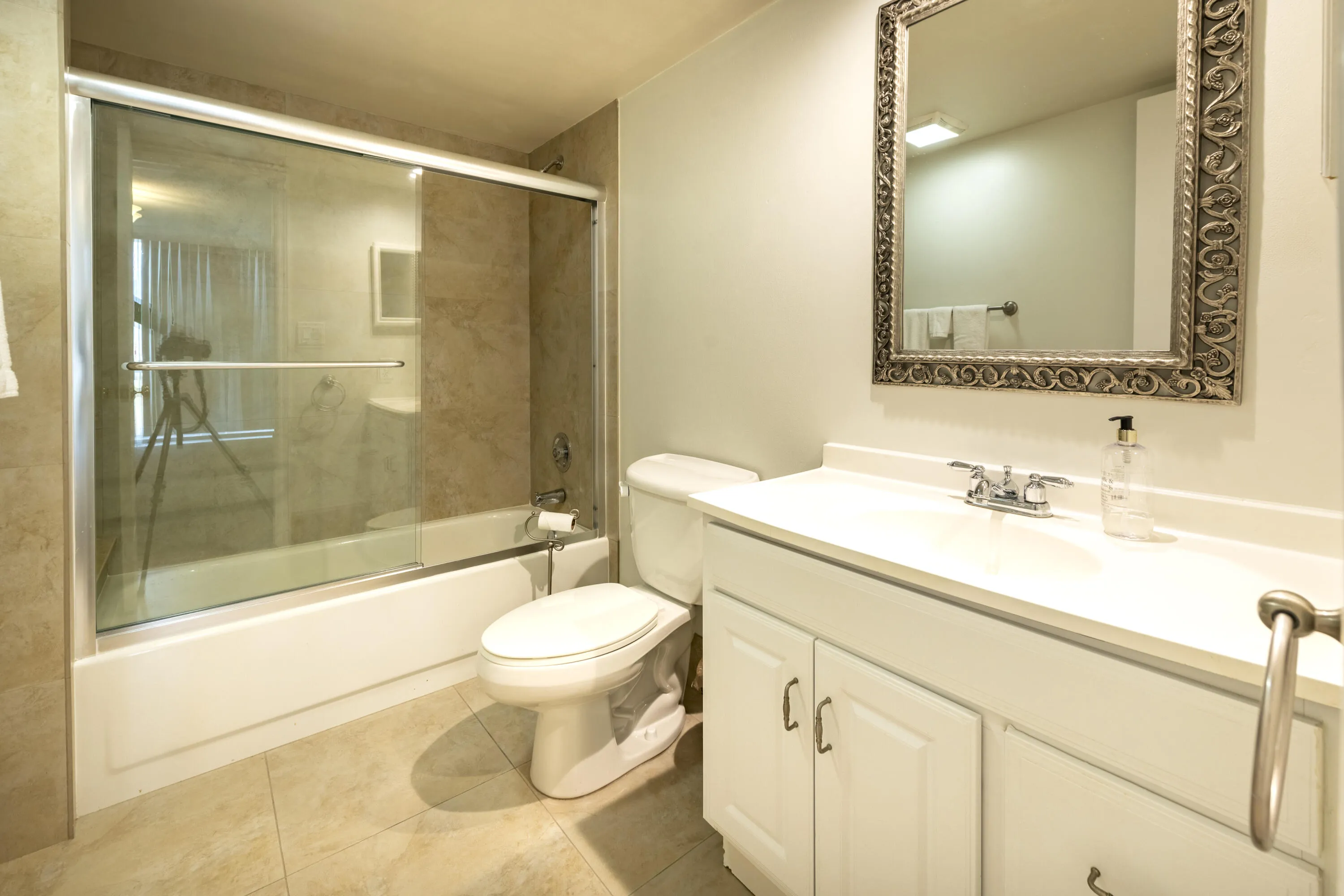 Master Bath - Tub - Shower Combo
