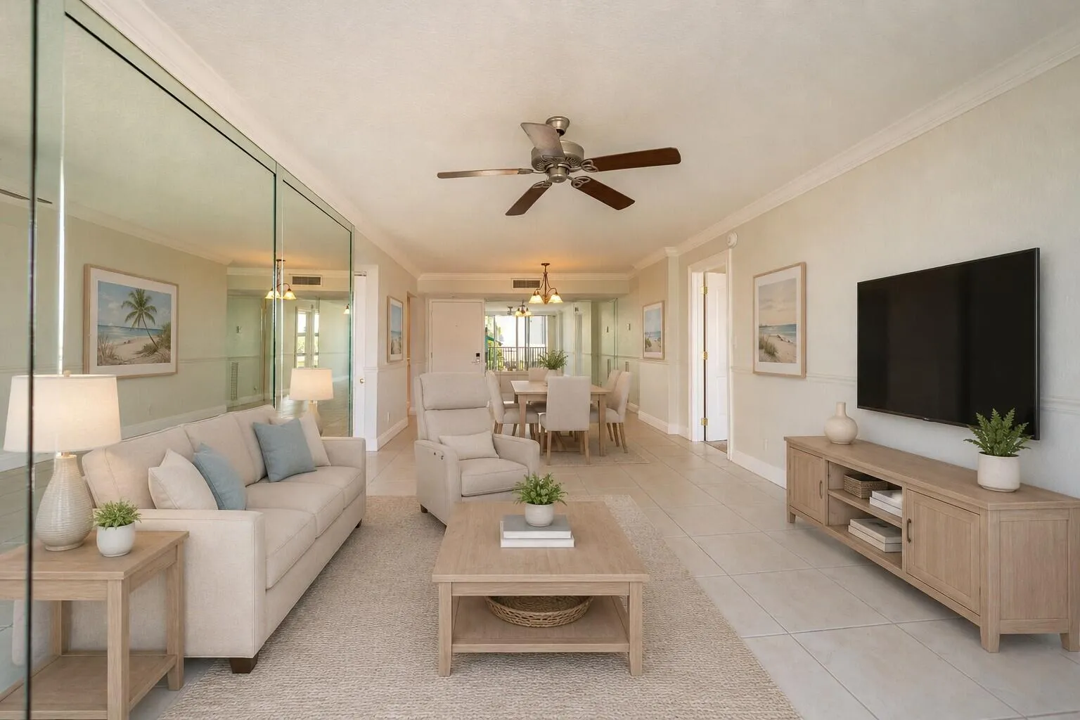 Living Dining from balcony Virtually sta
