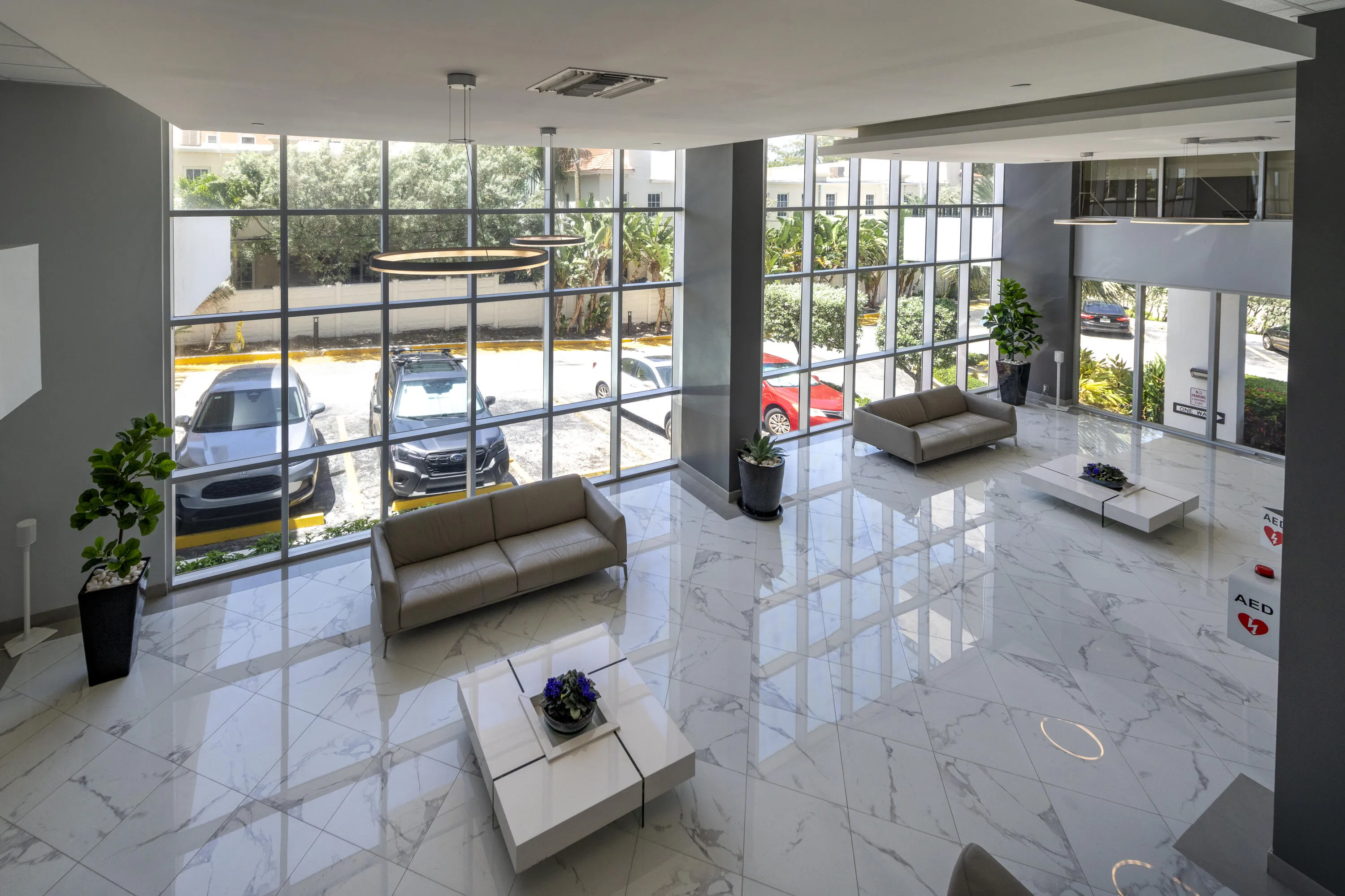 Main Lobby from Fitness Level