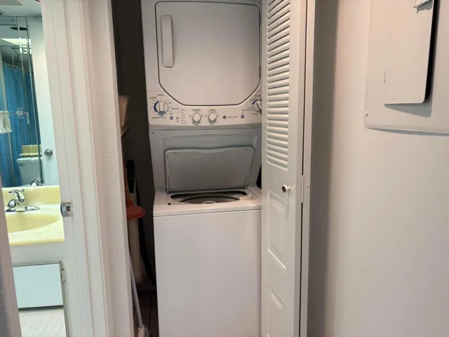 Washer and dryer