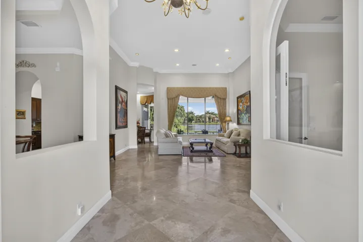 Impressive views upon entry