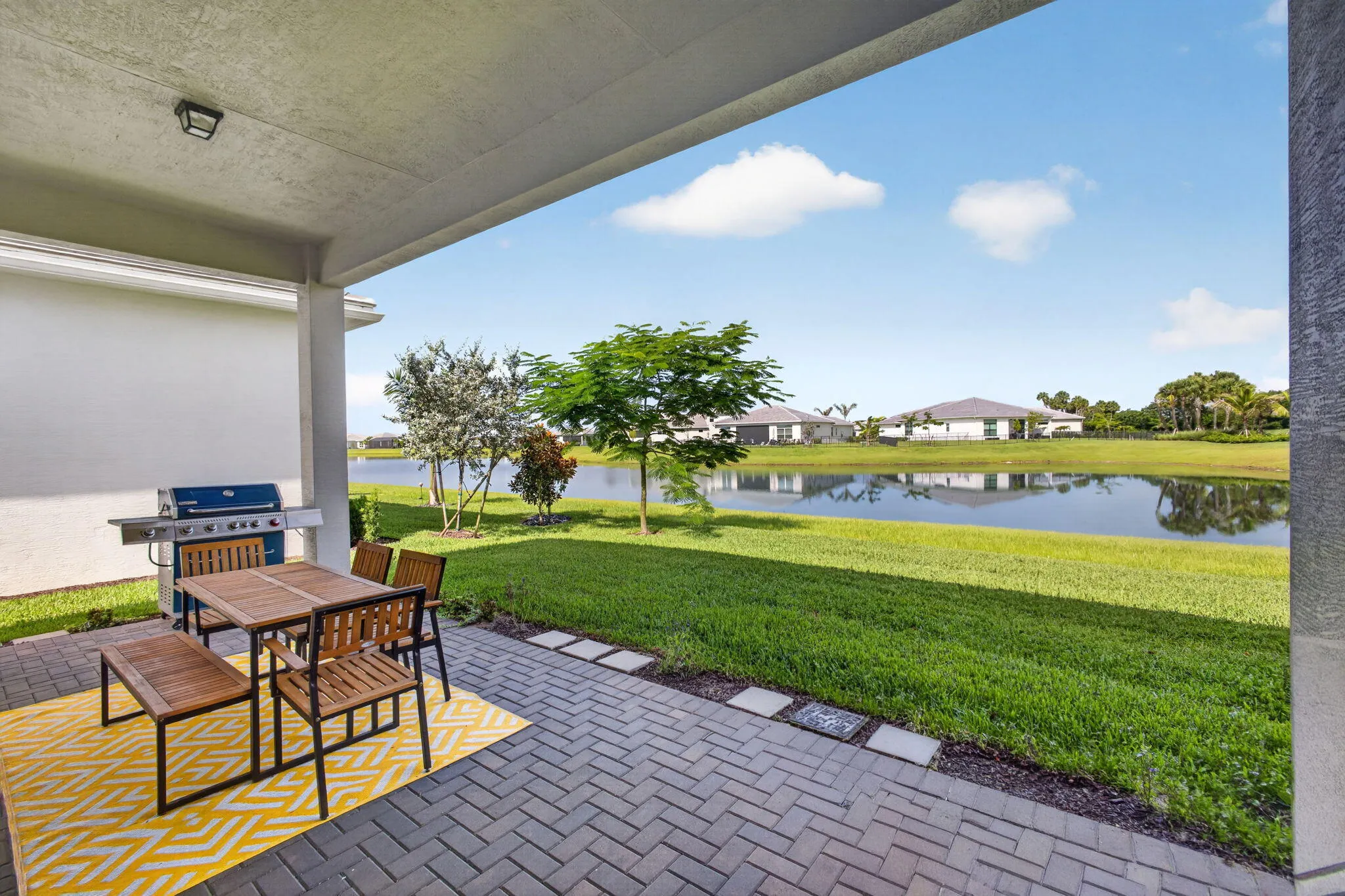 Patio with a View