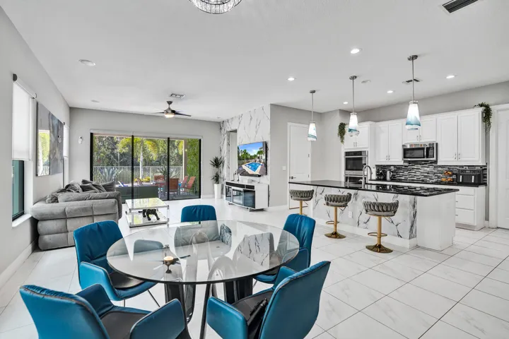 Living, Dining & Kitchen