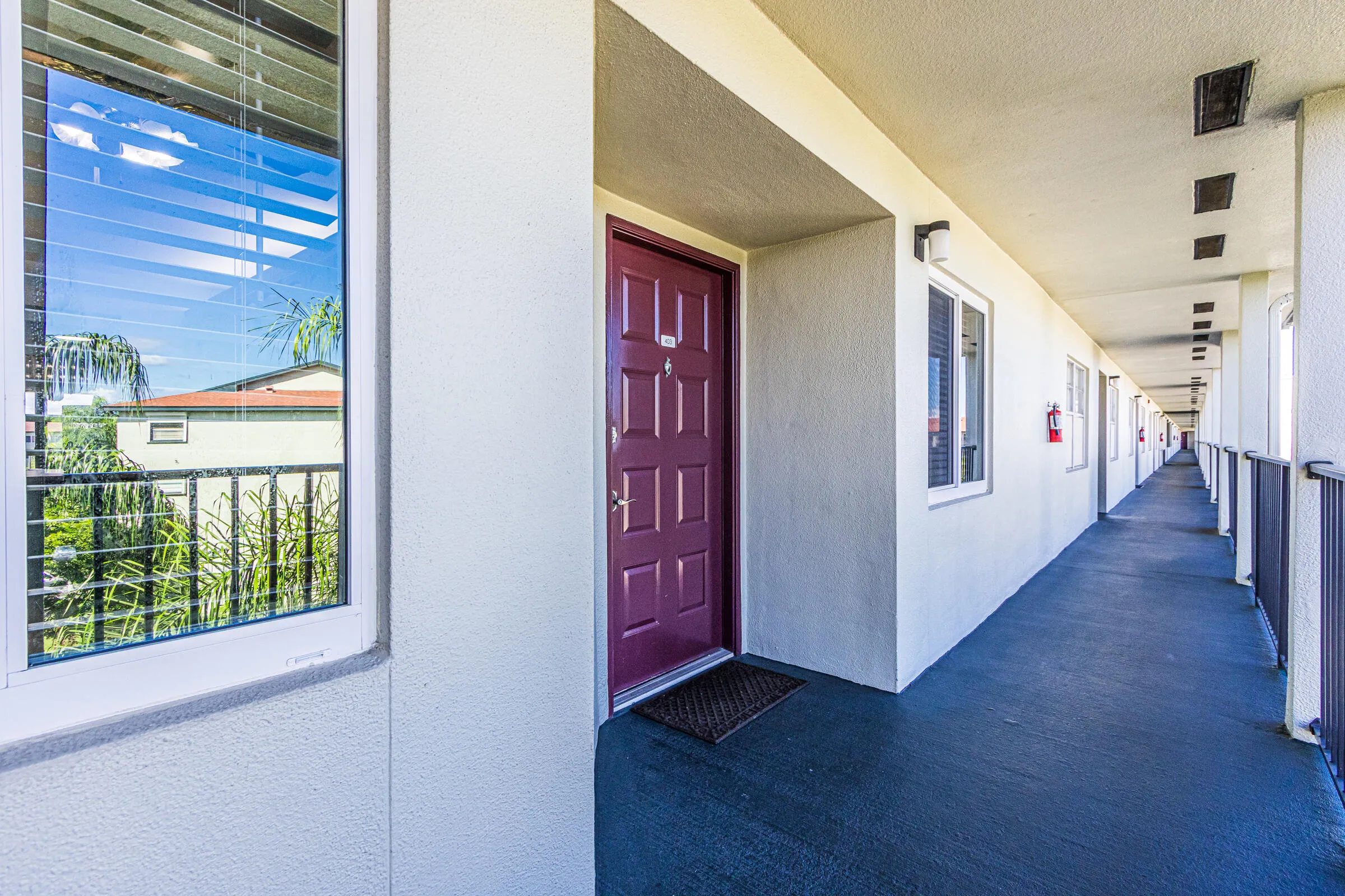 Front door entrance to Apt 403E