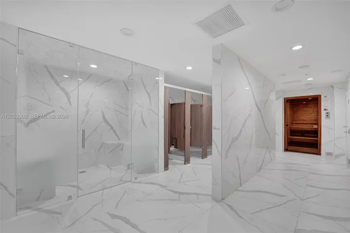 gym bathroom