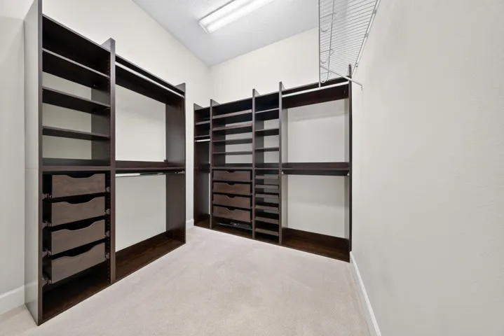 Built-in Closet organization