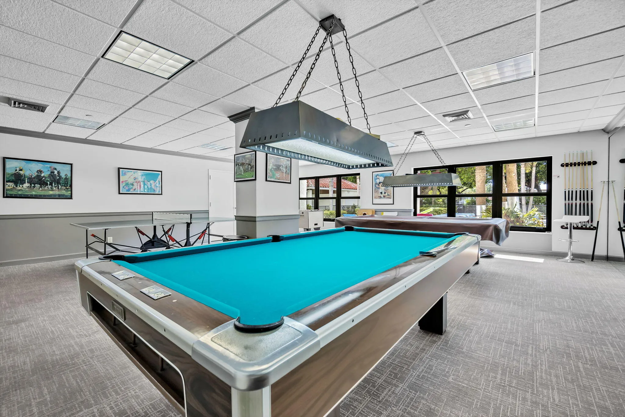 Billioard room
