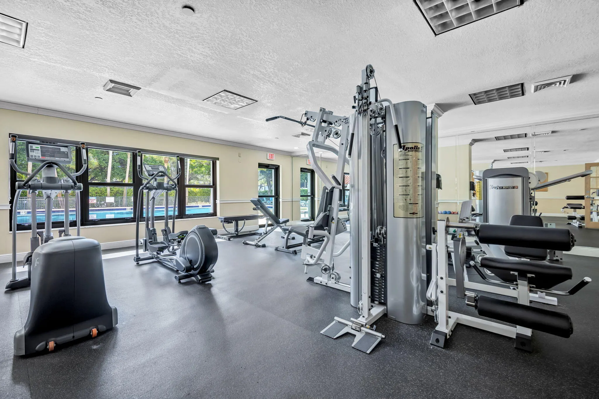Fully equipped gym
