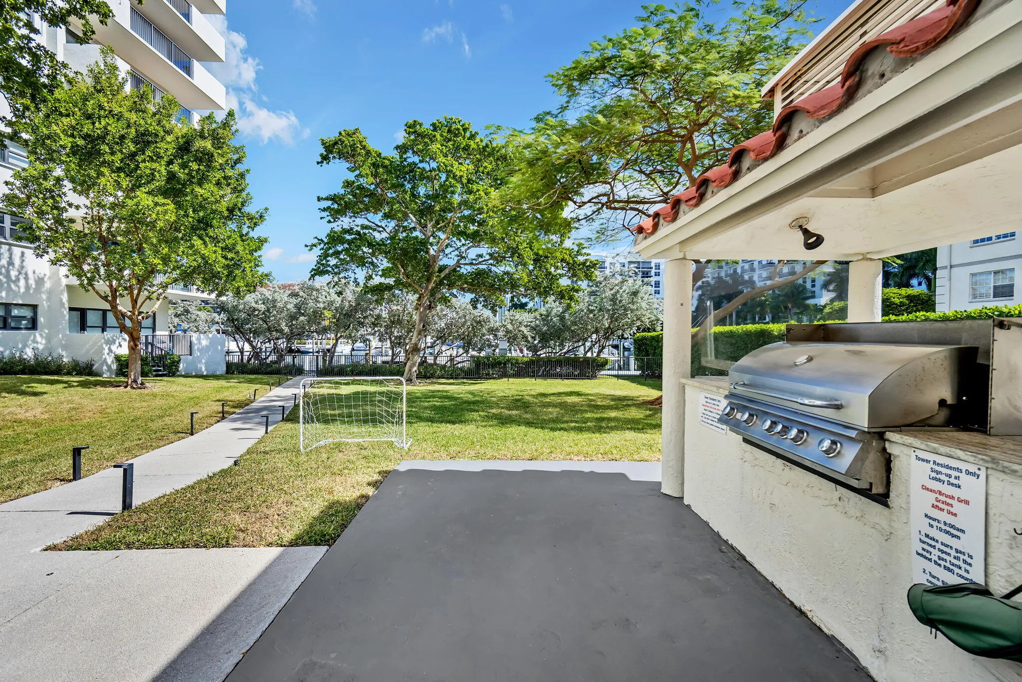 BBQ Area under Gazebo