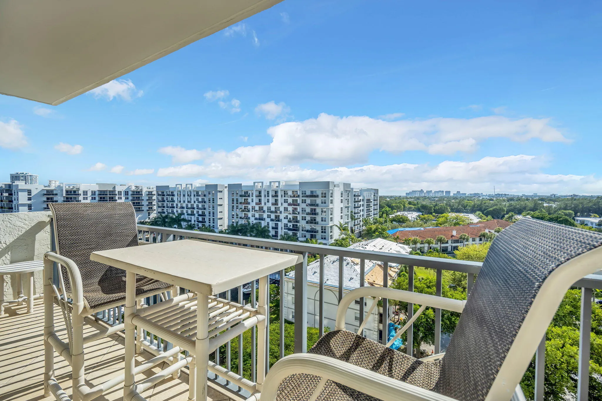 Balcony view looking Southeast