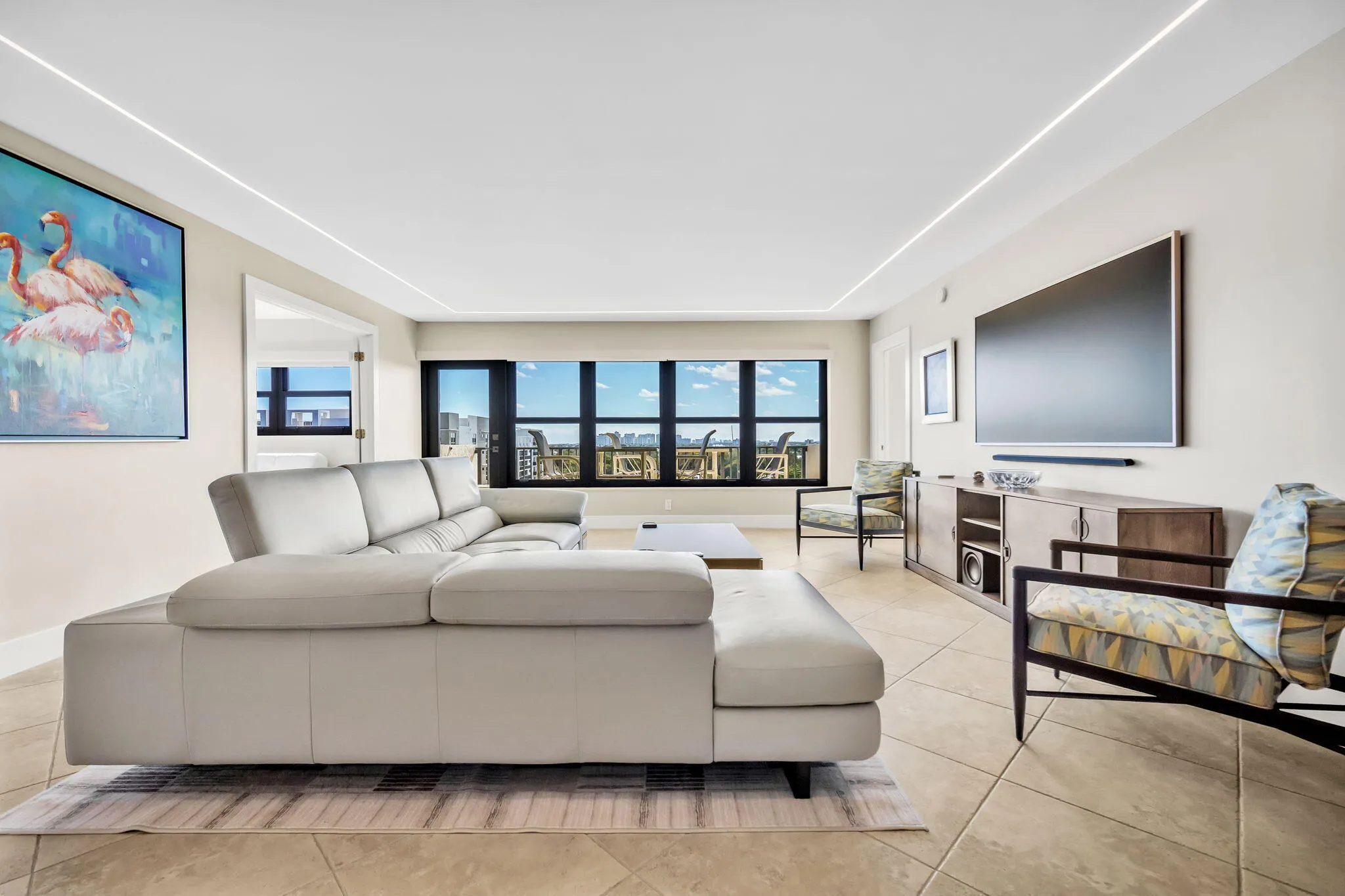 view of living room