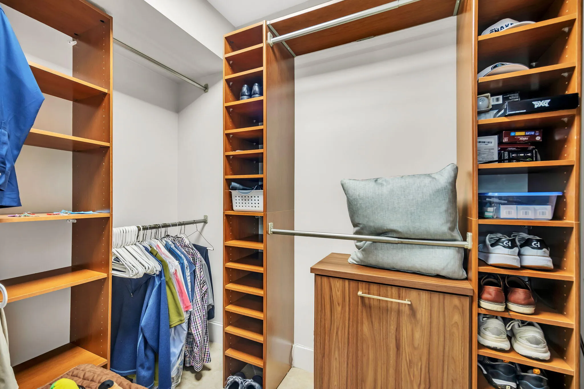 Organized closet