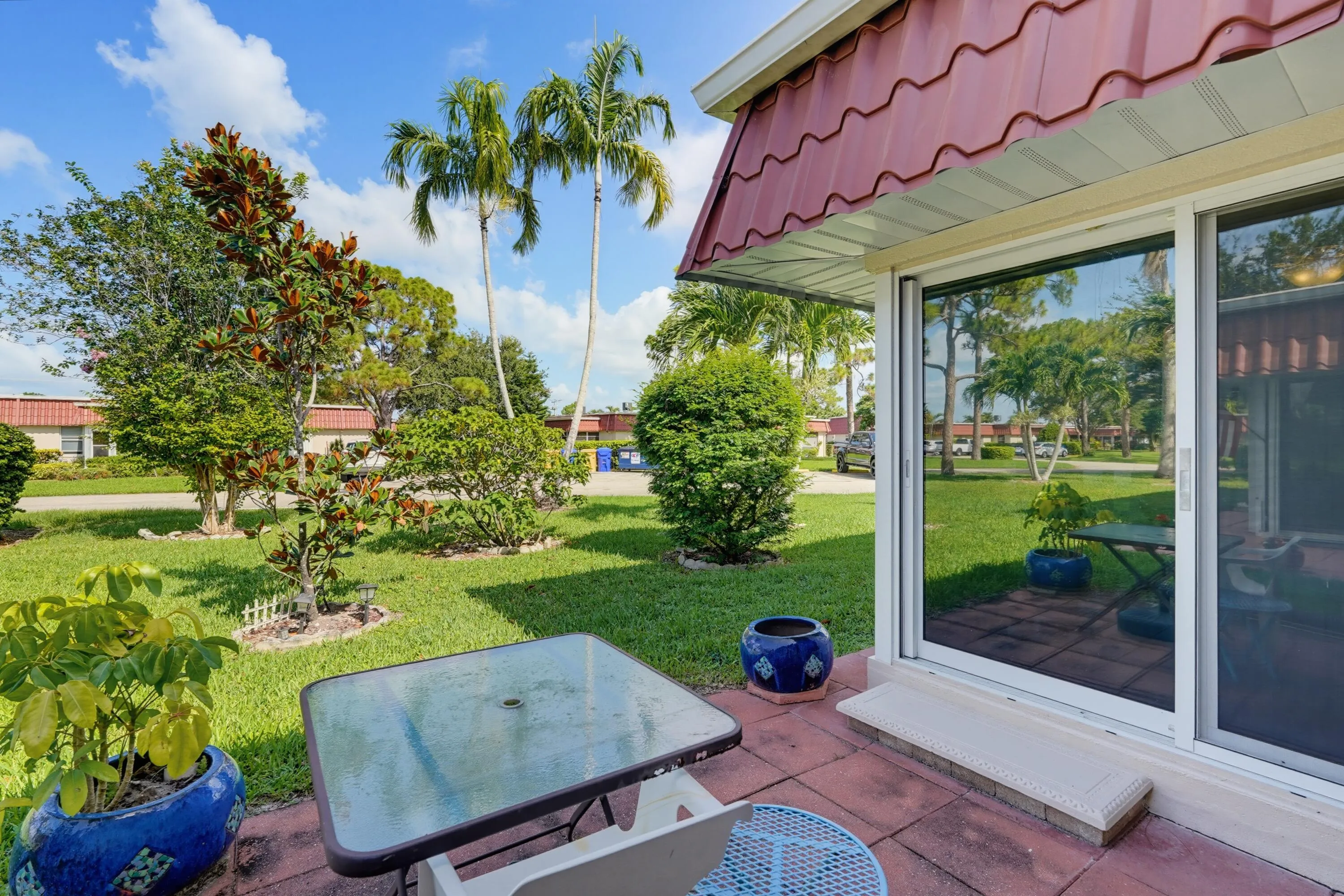 Relax on your private patio