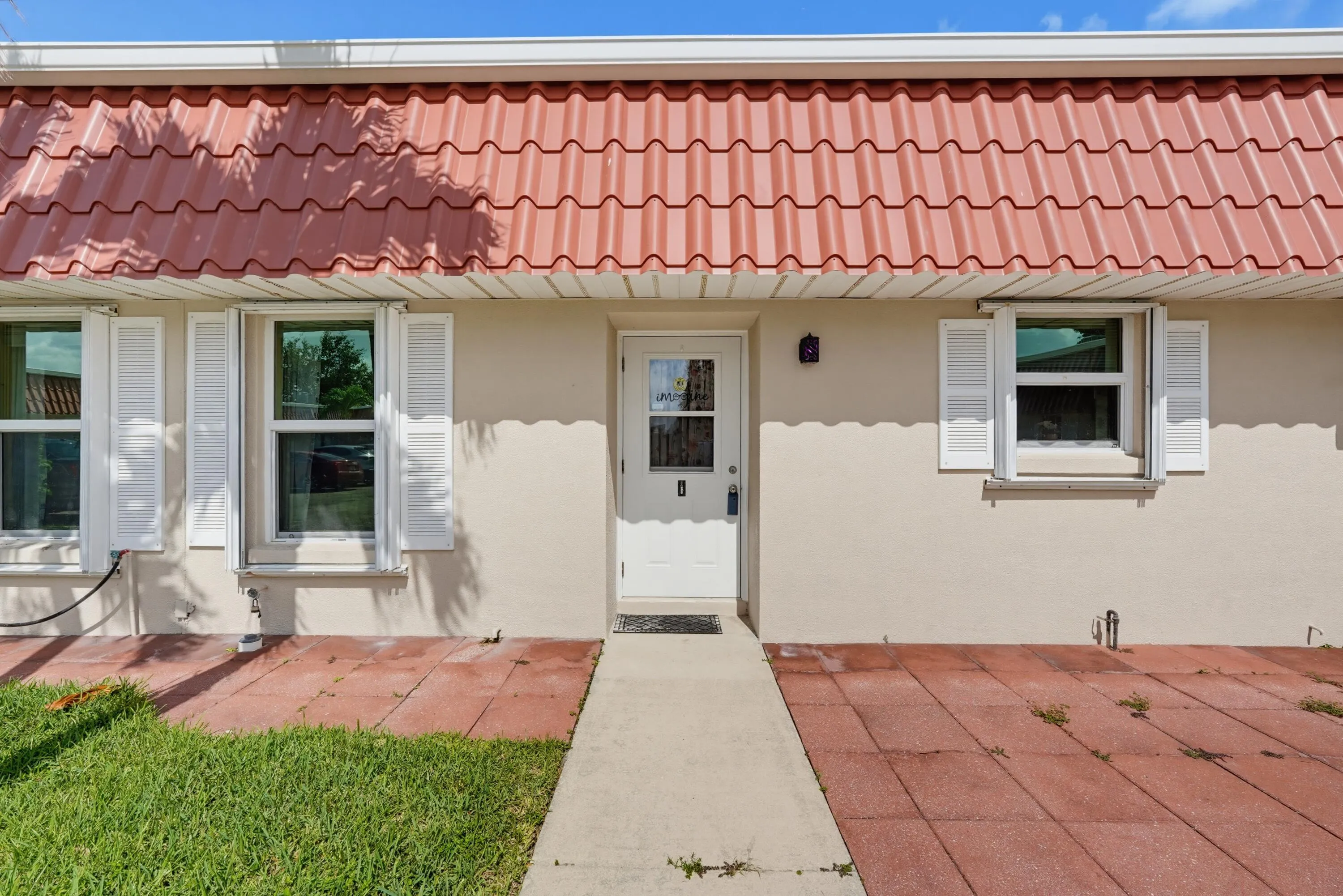 Front patio