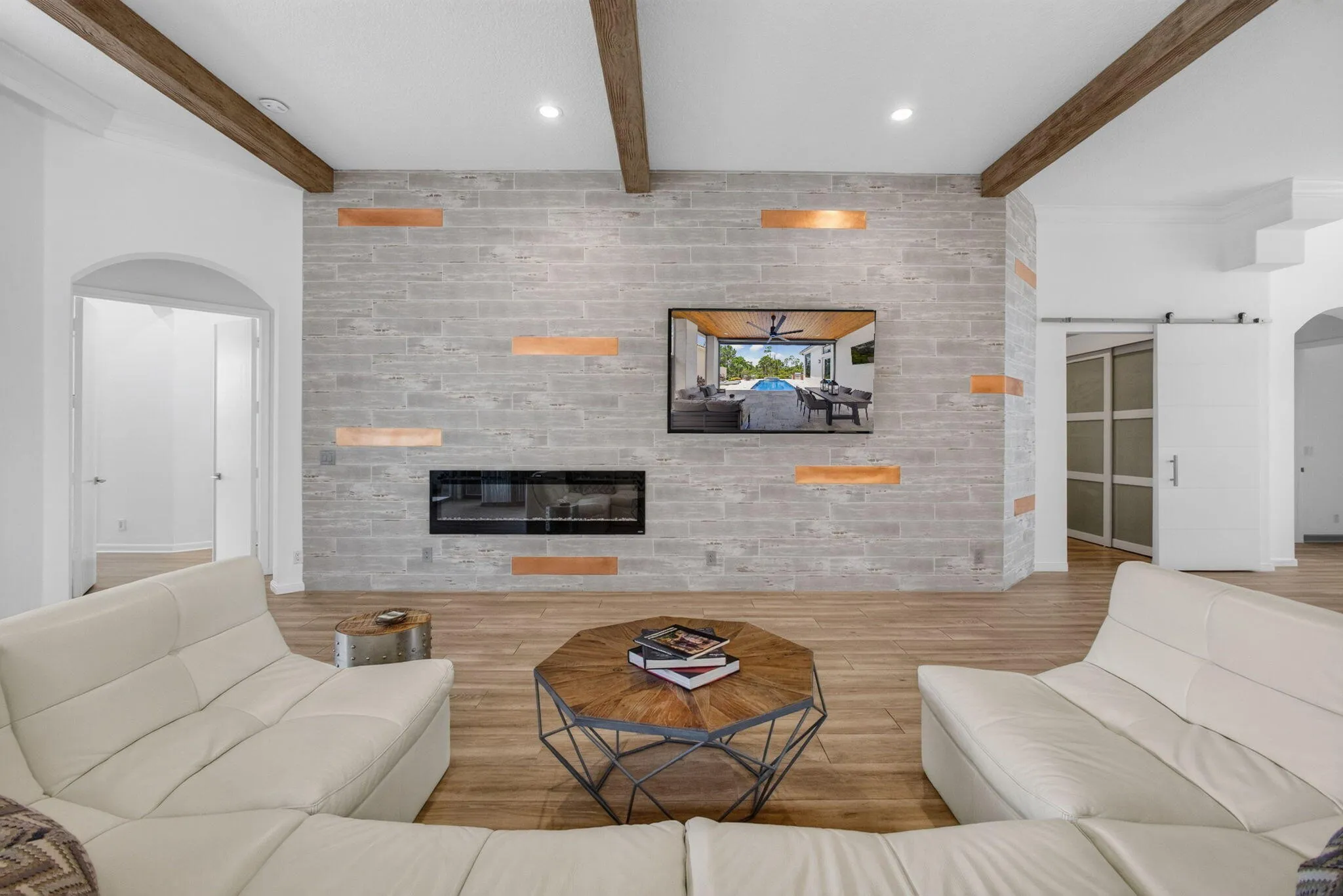 Great Room Feature Wall