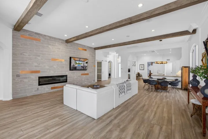Great Room Feature wall