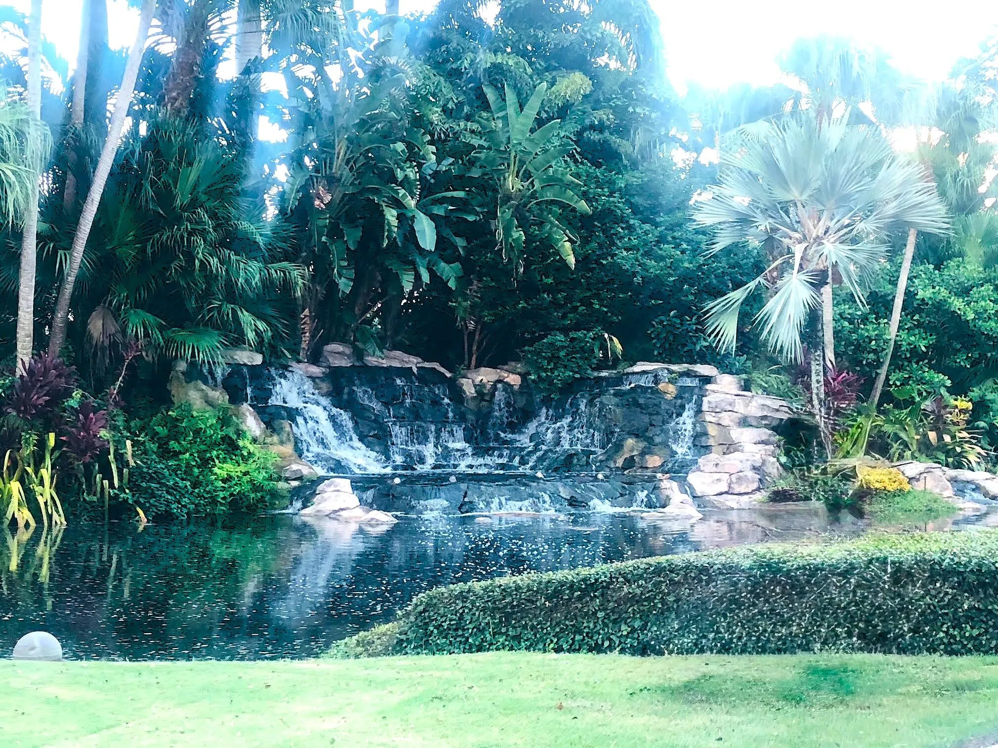 Deer Creek is often used as a venue for weddings. This waterfall is behind the Deer Creek Grill. Check out the development and the facility on their website. It's beautiful.