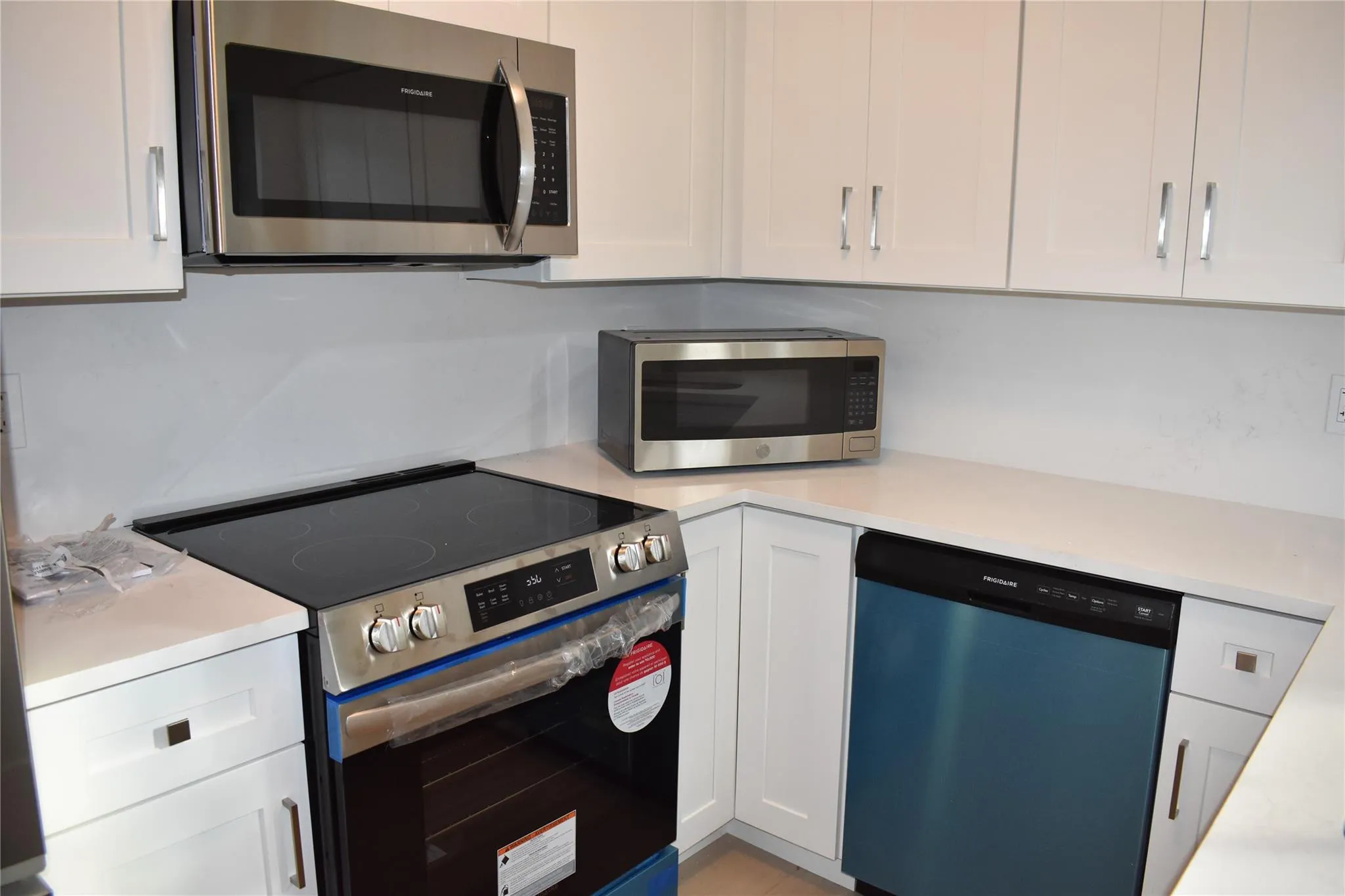 All New Kitchen with Stainless Steel Appliances