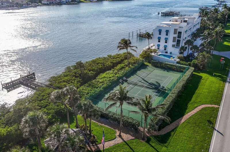 Tennis Court View