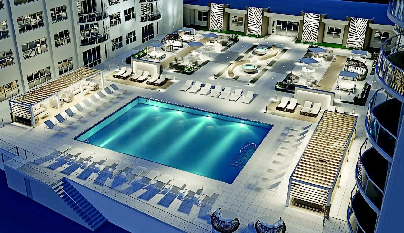 Pool rendering and in progress.