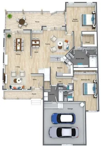 400 Seaside - floorplan