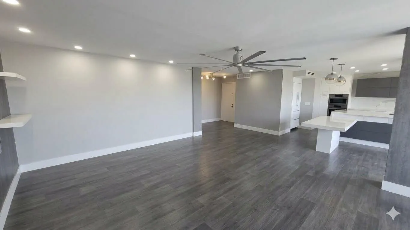 Ai removed existing furnishings