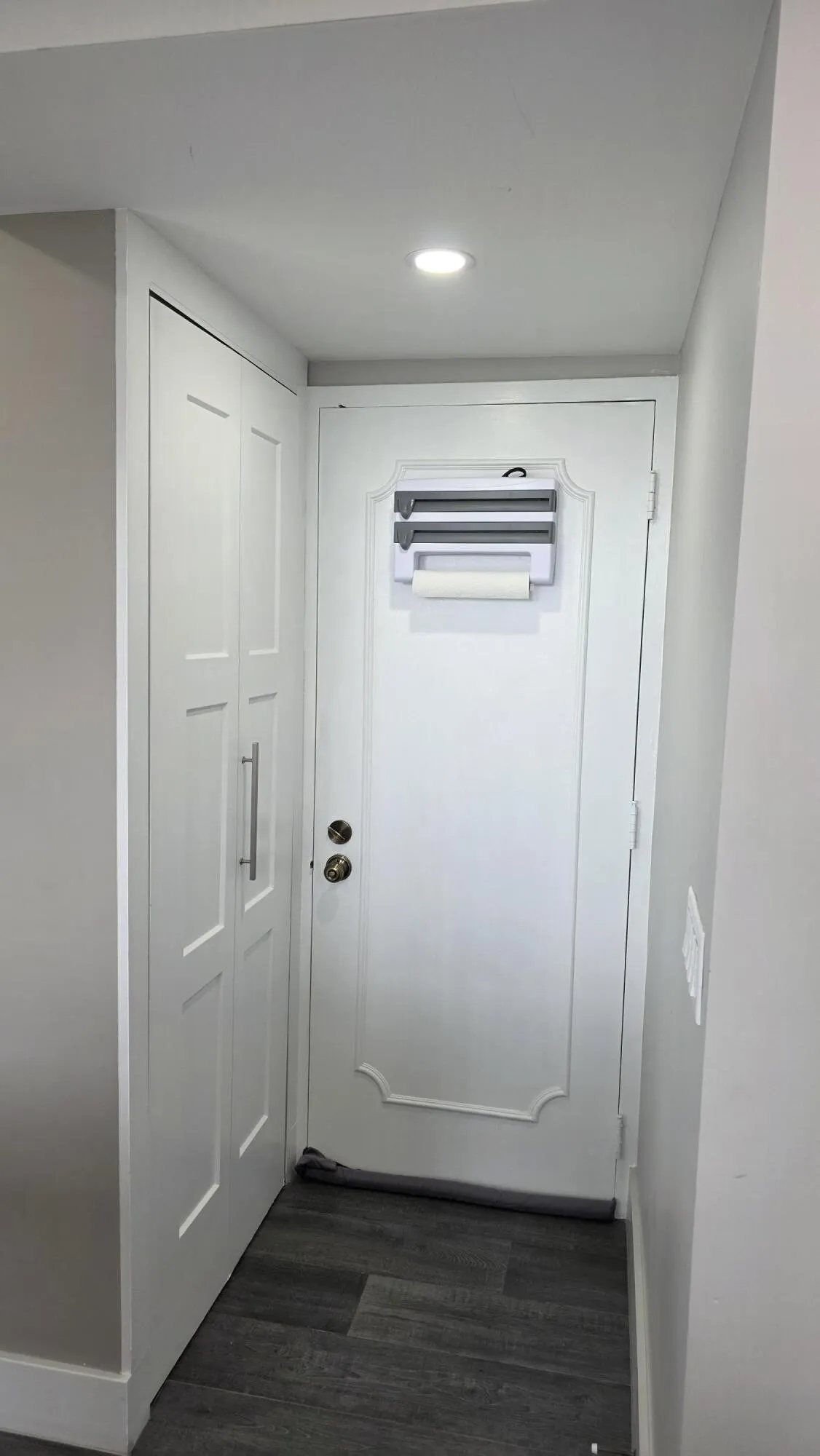 also 2nd door for bringing in groceries etc