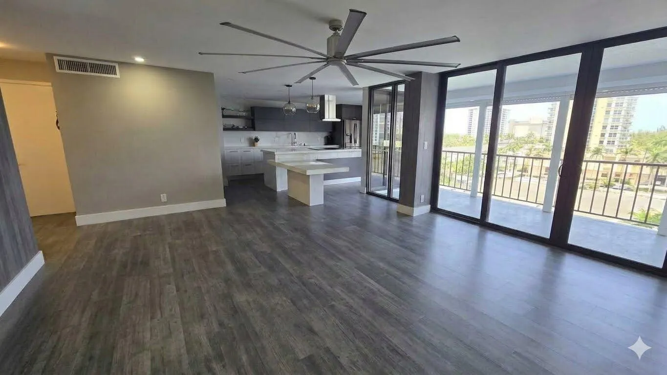 Ai removed existing furnishings