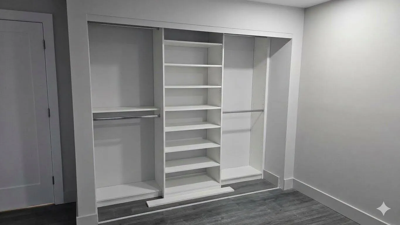 Ai removed all of the contents of primary closet