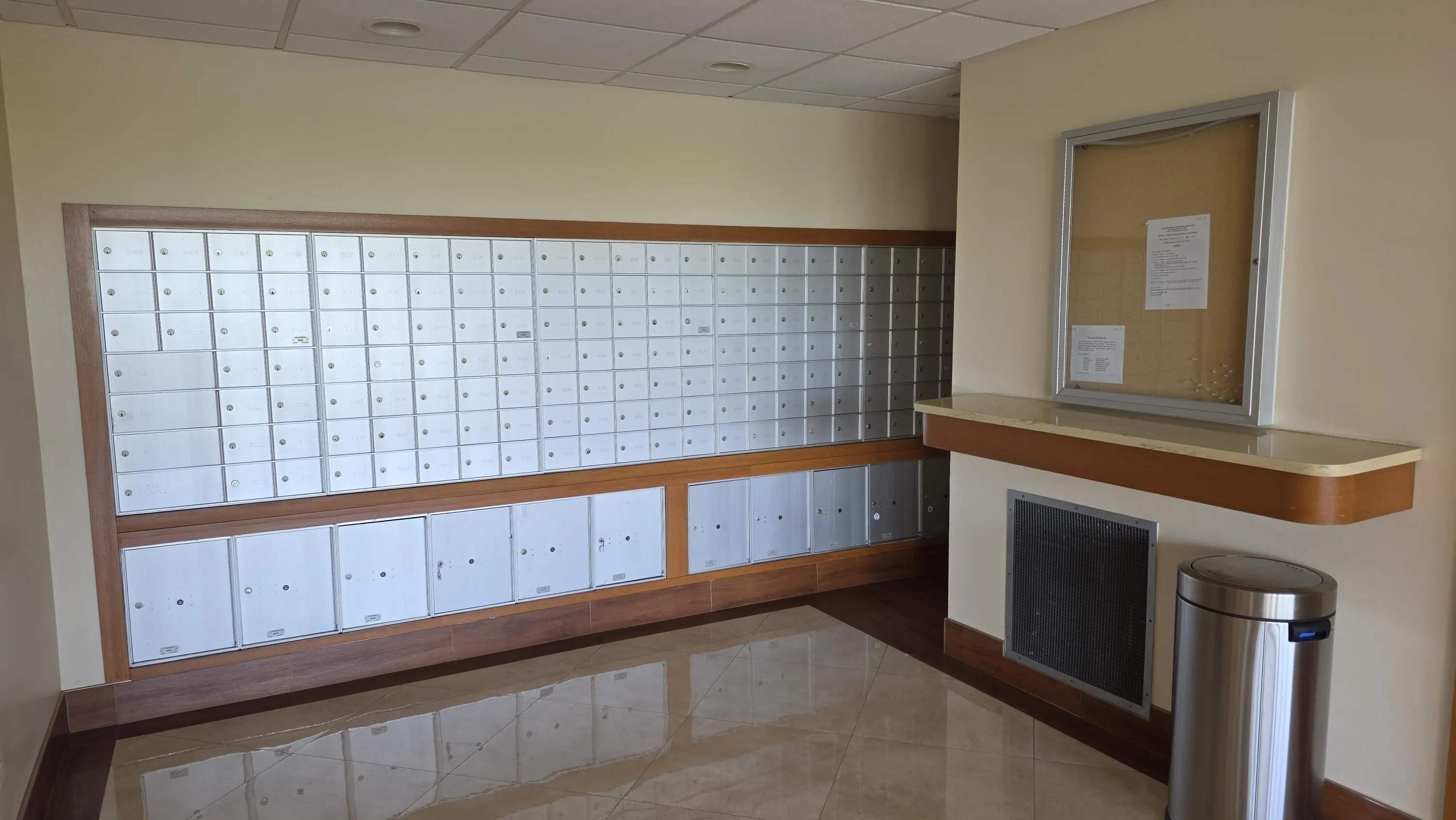 mailbox area