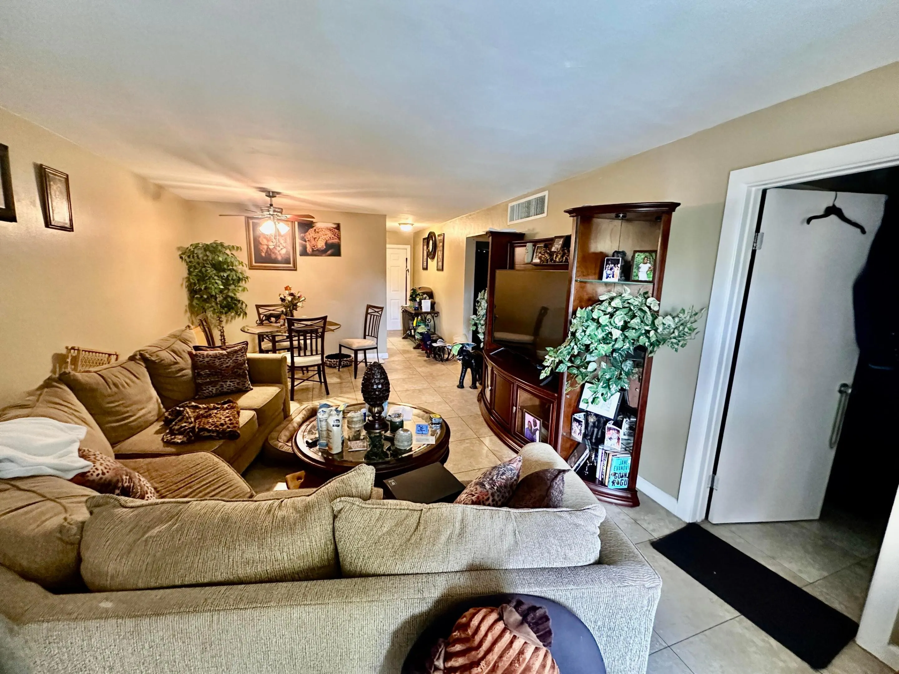 Living room to Dining