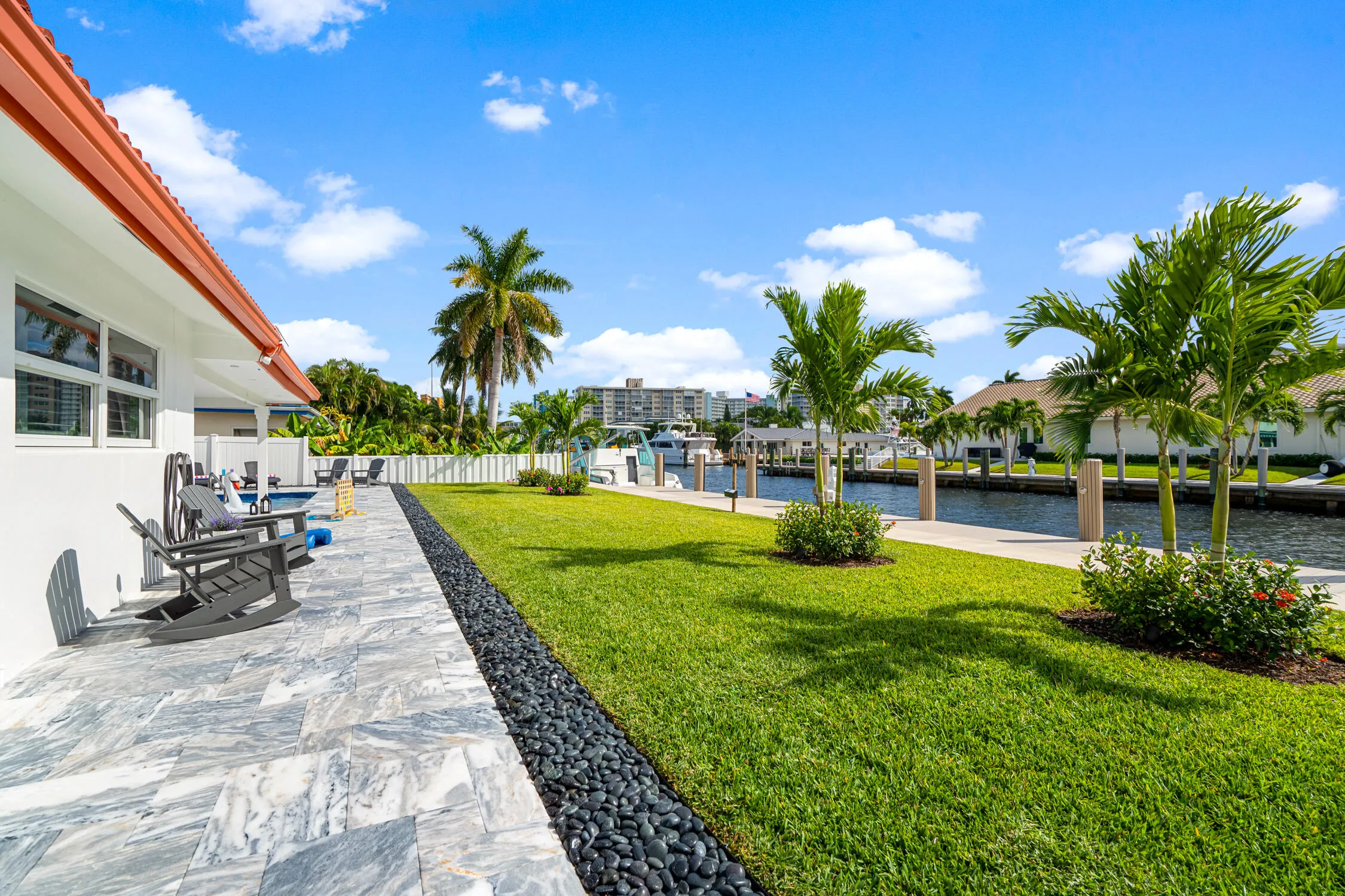 Waterfront Backyard