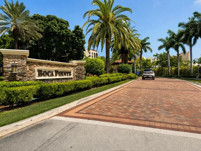 Boca Pointe Front Gate