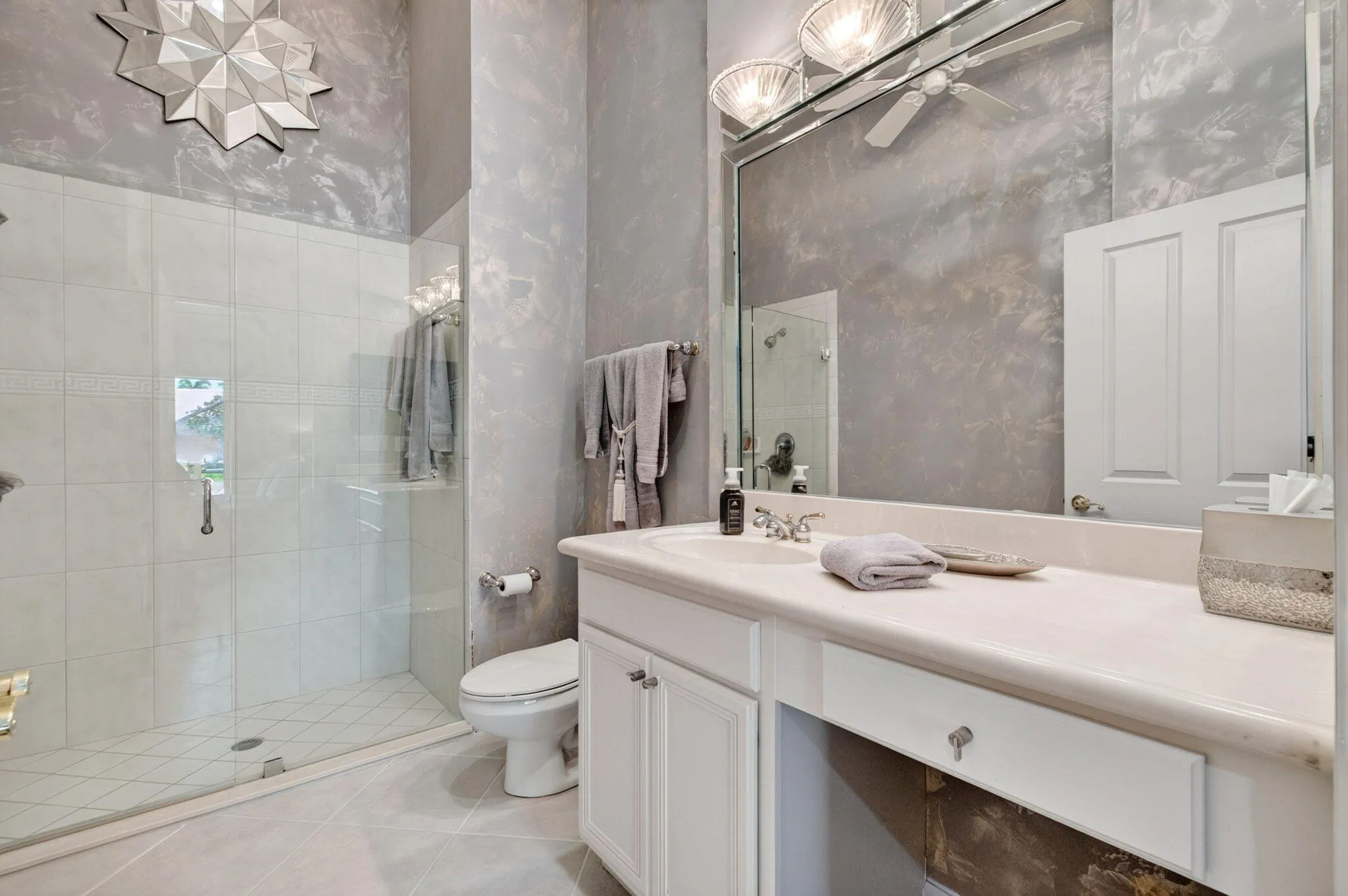 Custom Decorated Primary Bathroom