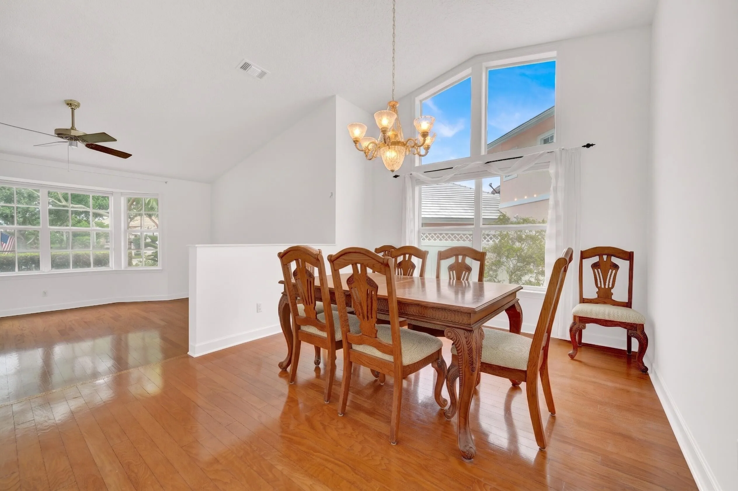 Dining Room to Living Room