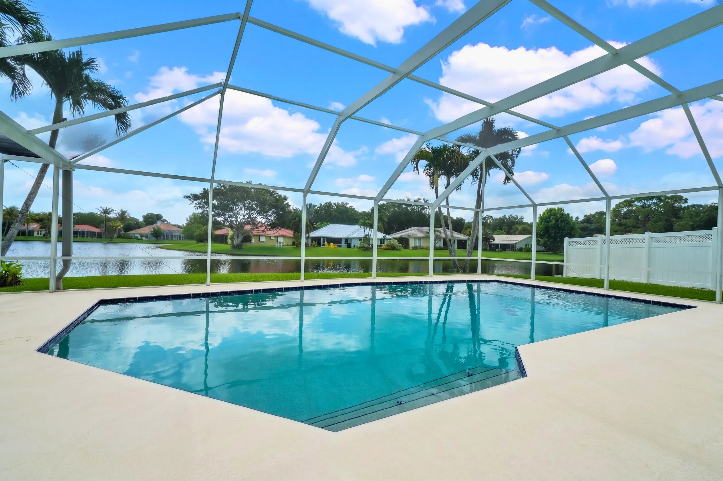 Pool to Lake