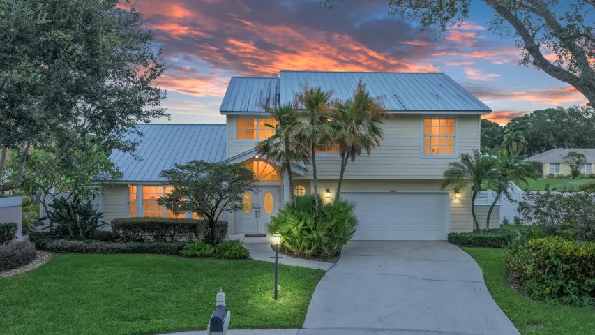 Front Elevation Twilight