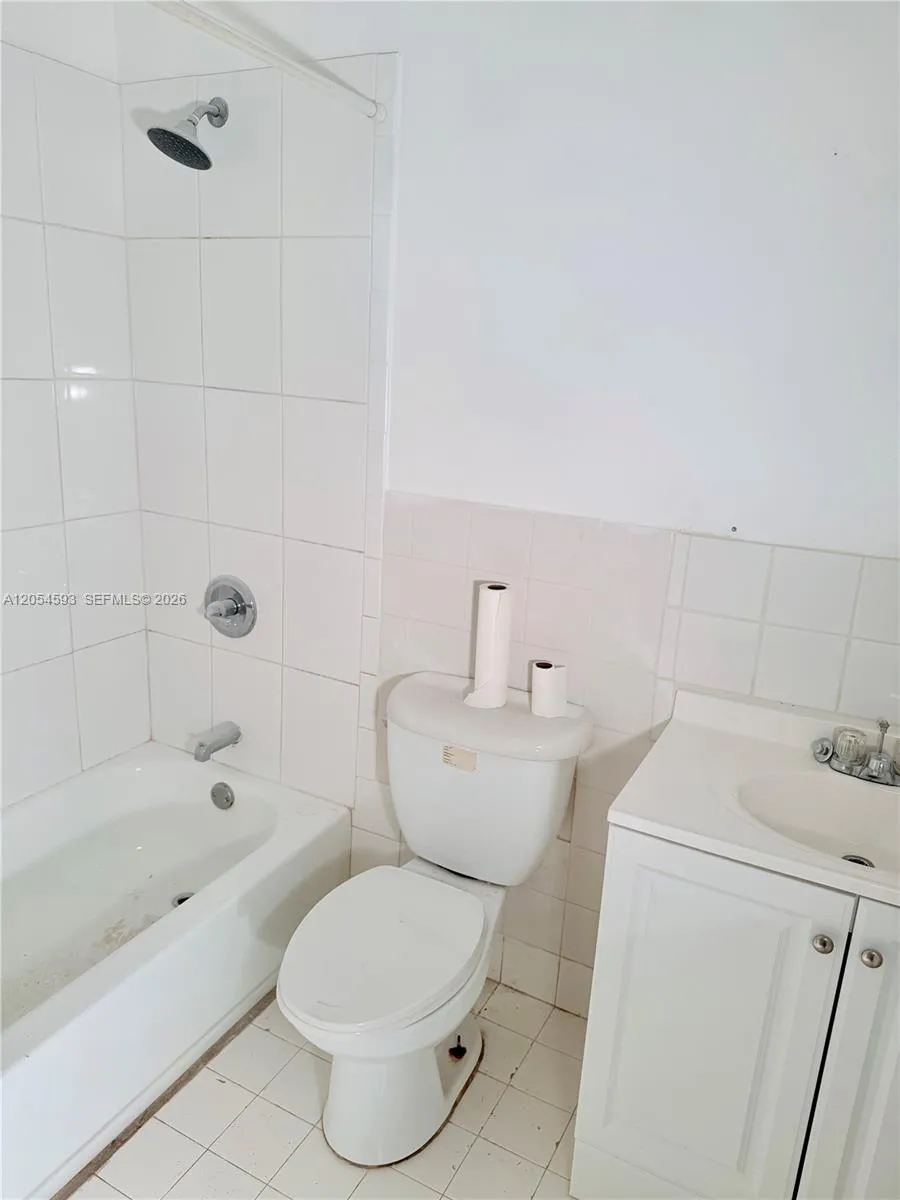 Hallway bathroom