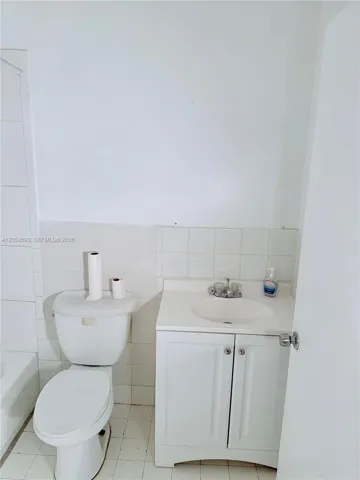 Hallway bathroom