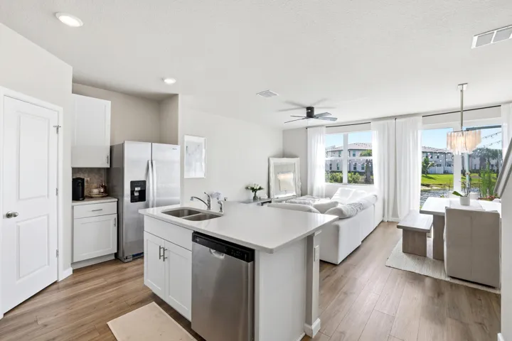Kitchen and Living